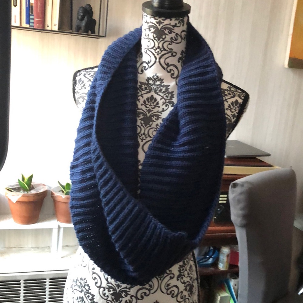 New Blue Infinity Scarf